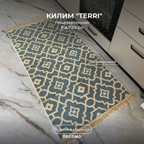 Безворсовий килим "Terri" HP010 фото